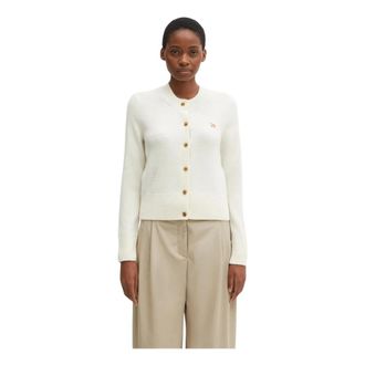 Maison Kitsun&eacute; Donna, Maglie, Beige, S, new