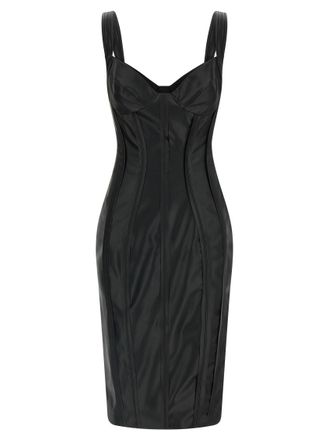 Elisabetta Franchi Black Corset dress