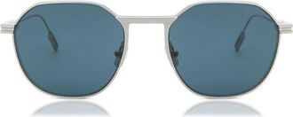 Ermenegildo Zegna EZ0234 17V Mens Sunglasses Silver Size 55