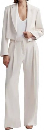 A.L.C. Winston Wide-Leg Pant In Buttercream
