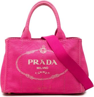 Prada Pre-owned Prada Small Canvas Canapa Logo Tote Ladies J177LWP9K168H7TZ