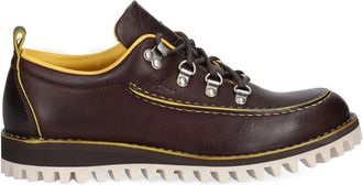 Fracap Leren derby schoenen - Bruin