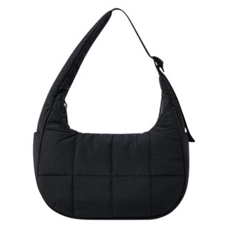 Generic Crescent Shoulder - Nylon Lightweight Bohemian Carryall, Spacious Daily Underarm Tote, Fitness Exercise Outside Activities Casual Fashion Street Acces