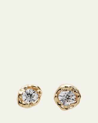Fie Isolde Alfa Diamond Stud Earrings