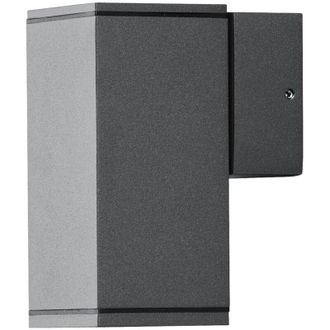 Konstsmide L&aacute;mpara Led De Pared Monza Individual Cuadrada Gris Oscuro Konstsmide