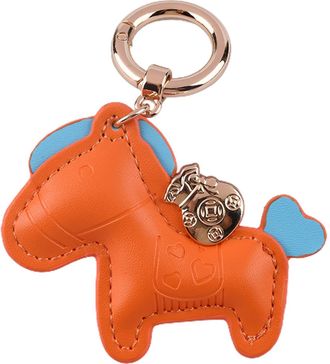 Generic Leather Horse Keychain,PU Leather Small Pendant | Portable Animal Keychain for Cell Phone, Wallet, Parties, Backpack