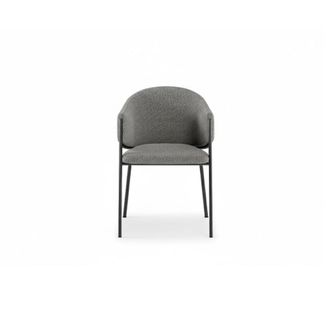 Stones Set of 2 chairs MEDEA, dark gray