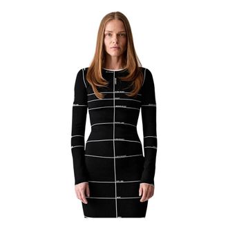 VETEMENTS Top in Maglia Intarsia - - Knitwear - Donna - Nero - S