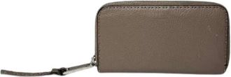 Fendi Pre-owned Vintage Portemonnee - Dames - Vintage Accessoires - Beige - ONE Size - Leer - Vintage