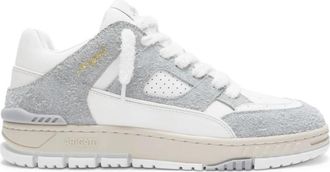 Axel Arigato Area Lo Sneaker - Heren - Sneakers - Grijs - 40 EU - Leer - Schoenen