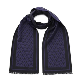 Valentino Heren, Accessoires, Blauw, Maat: ONE Size Zijde