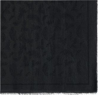 Elisabetta Franchi Foulard Sjaal met Lurex - Dames - Accessoires - Zwart - ONE Size - Accessoires