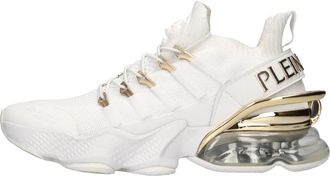 Plein Sport Sads Sneakers - Heren - Hardloopschoenen - Wit - 40 EU - Leer - Fitness