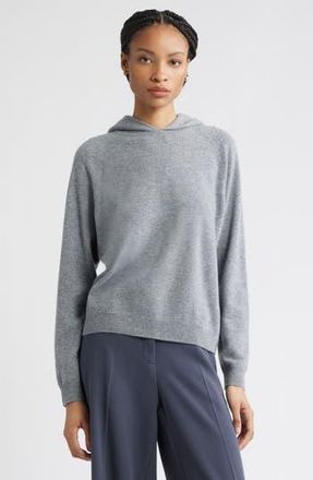 Nordstrom Cashmere Sweater Hoodie in Grey Night at Nordstrom Rack, Size Xx-Small