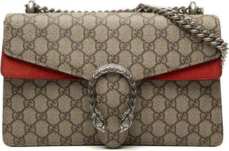 Gucci Pre-owned Gucci Medium GG Supreme Dionysus Shoulder Bag Ladies 0SRA4BZ60DC6VMKB