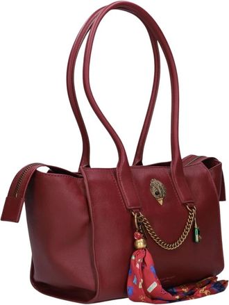 Kurt Geiger Dames, Tassen, Rood, Maat: ONE Size Leer