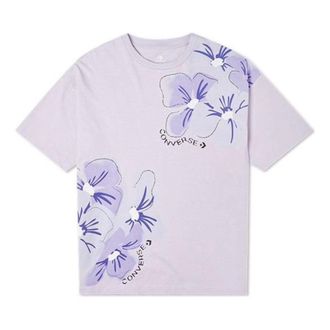Converse (WMNS) Converse Infinite Lilac IWD Oversized T-Shirt Asia Sizing Purple 10022422-A01