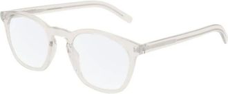 Saint Laurent SL 30 Slim 004 Frame - unisex - Zonnebrillen - Beige - 49 MM - Accessoires