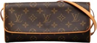 Louis Vuitton Pre-owned Cross Body Bags, female, Brown, Size: ONE SIZE Pre-owned Fabric Crossbody Bag