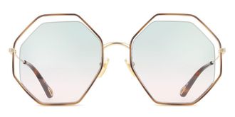 Chlo&eacute; CH0046S 002 Mens Sunglasses Gold Size 58