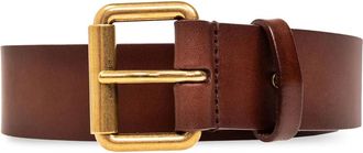 Saint Laurent Buckle Leather Belt