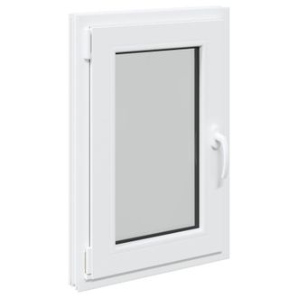 vidaXL Color Interno De Ventana De S&oacute;tano Blanco Risor 50 X 75 Cm Vidaxl