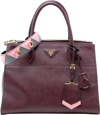 Prada Pre-owned Prada Saffiano Greche Paradigme Bag JNJ739PFRBHN5JWY