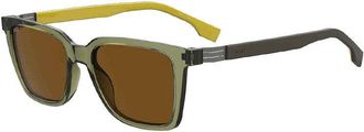 HUGO BOSS BOSS 1574/S 0GP7 70 Green/Yellow/Brown
