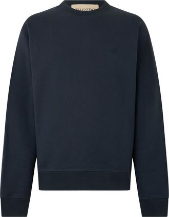Valentino Garavani Sweatshirts & Hoodies - Heren - Sweatshirts - Blauw - L - Hoodies & sweatvesten
