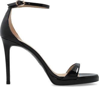 Stuart Weitzman Dames, Schoenen, Zwart, Maat: 38 1/2 EU Leer