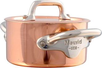 Bloomingdale's MMinis Copper Cocotte With Lid, 3.5 Inch at Nordstrom