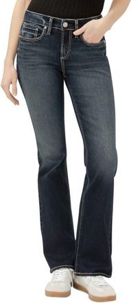 Silver Jeans Co Suki Curvy Bootcut Jeans in Two Steppin at Nordstrom, Size 25 33