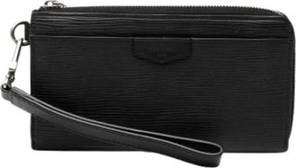 Louis Vuitton Pre-owned Zippy Dragonne Wallet - Dames - Vintage Clutch - Zwart - ONE Size - Leer - Vintage