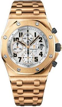 Audemars Piguet Royal Oak Offshore Automatic Chronograph 18 kt Rose Gold Mens Watch 26170OR.OO.1000OR.01