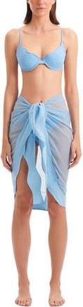 Moeva Raiden - Cover Up Pareo Resortwear in Blue at Nordstrom, Size One Size Eu