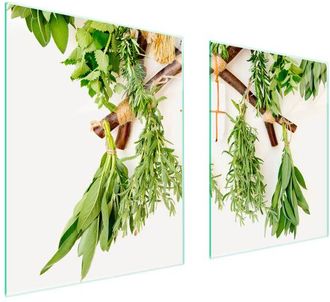 OEM Placa Protectora De Vidrio Para Estufa 85x52 Hierbas