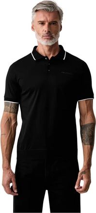 Karl Lagerfeld Polo Shirt - Heren - Polos - Zwart - S - Katoen - Tops
