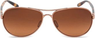 Oakley Occhiali da sole con montatura stile pilota - Marrone