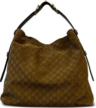 Gucci large Beatrix shoulder bag - Brown