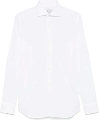 D4.0 Camicia con colletto ampio - Bianco
