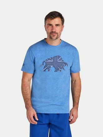Raging Bull Union Jack Bull T-Shirt in Denim Blue at Nordstrom, Size X-Large Big