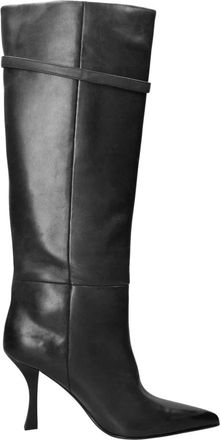 Marc Ellis Hoge laars - Dames - Hoge Laarzen - Zwart - 40 EU - Leer - Schoenen
