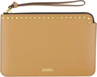 Isabel Marant Oskan Flat Pouch - Bags - Mujer - Marr&oacute;n - ONE SIZE