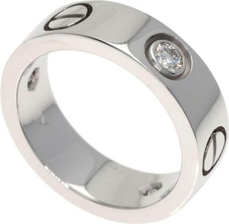 Cartier White Gold (18K) Band Ring (Pre-Owned)