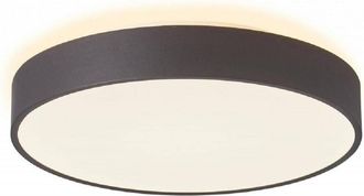 Trade Shop Trade Shop Traesio - Trade Shop - Plafoniera Tonda Led 42w Cct 3000k 4000k Lampada A Parete Luce 3200lm 40cm - Negro