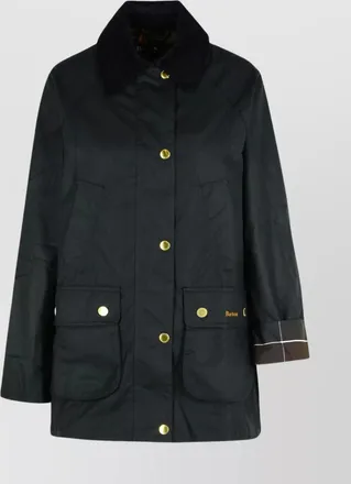 Barbour waxed cotton lightweight jacket