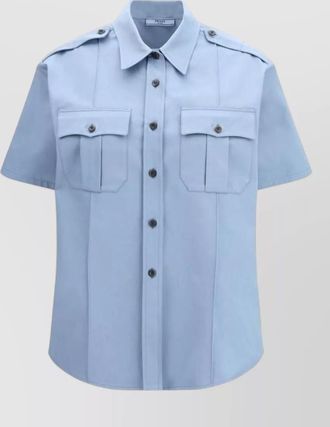 Prada cotton short-sleeve shirt