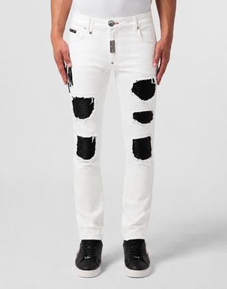 Philipp Plein Rock Star Fit Jeans Basic Men in Summersnow at Nordstrom, Size 34
