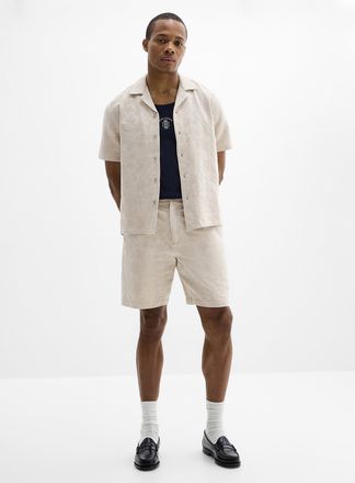 Le 31 Mens Floral jacquard short Inseam: 9