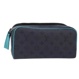 Louis Vuitton Pre-owned Tela clutches - - Pre-owned - Donna - Blu - ONE SIZE